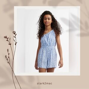 Abercrombie Kids Blue Floral One Piece